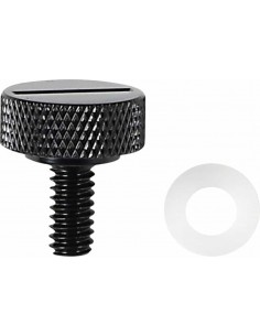 Manopola Sedile Nera Scanalatura 1/4-20