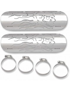 Teschio Fiamma Scudo Calore