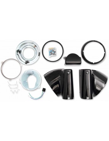 Nacelle Hd.Lt.Blk Flst