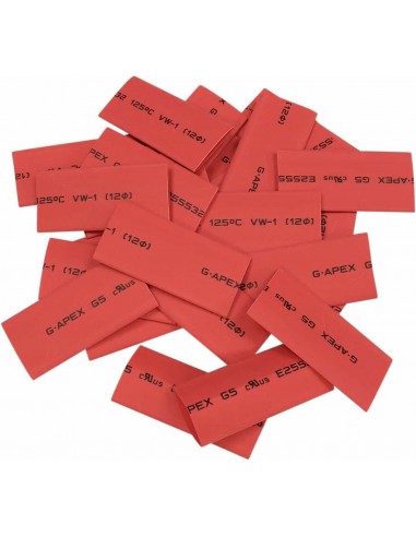 Tubo Ht Shrk Rosso 25Pz