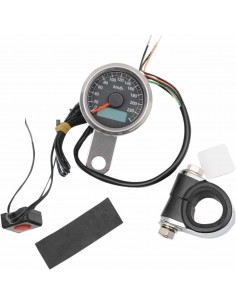 Speedo 1.87"Pro Nero Km/H