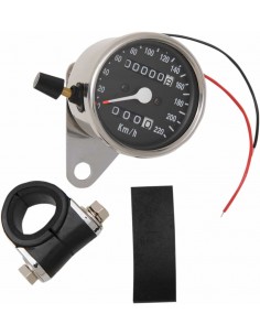 Speedo 2:1 W/Trp Nero Km/H