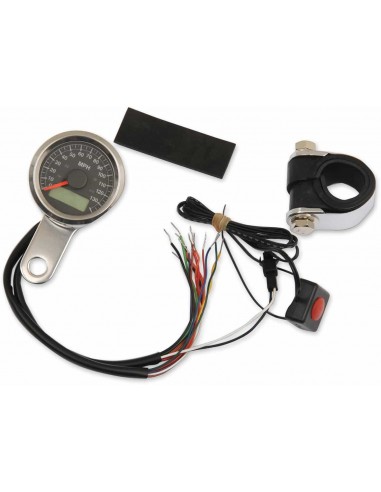Speedo Con 4Lt Mph Ss/Nero