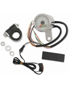 Speedo Con 4Lt Mph Ss/Wht