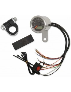 Speedo Con 4 Lts Kph Ss/Nero