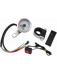 Speedo Con 4Lts Kph Ss/Wht