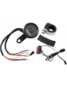 Tachimetro Con 4Lt Kph Nero/Nero