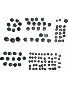 Coperchi Bullone 09-16 Fl Nero