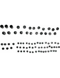 Coperchi Bullone 06-17 Fxd Nero