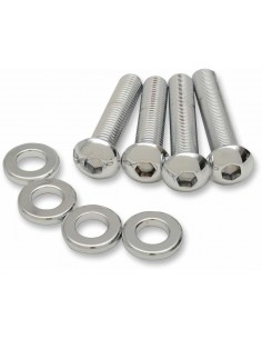 Kit Montaggio Ammortizzatore Cromato