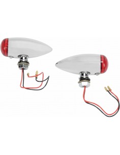 Bullet Liscio Led Rosso