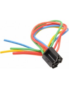 Spina Relè Con Filo Colorato