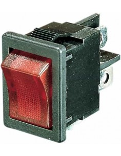 Interruttore A Bilancia On/Off Rosso