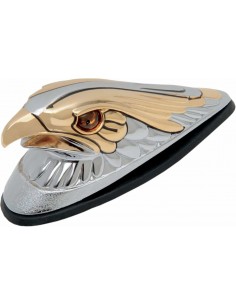 Lg Gld Eagl Fnd Orn W/Lit