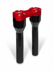 Riser Dritto 8" Nero/Rosso 1"