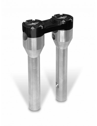 Riser Dritto 8" Argento/Nero