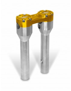 Riser Dritto 8" Argento/Oro