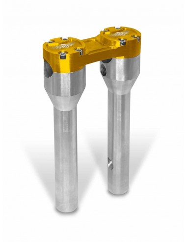 Riser Dritto 8" Argento/Oro