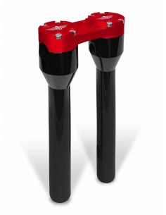 Riser Dritto 12" Nero/Rosso 1