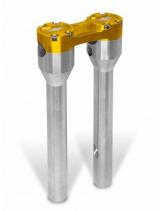 Riser Dritto 12" Argento/Oro