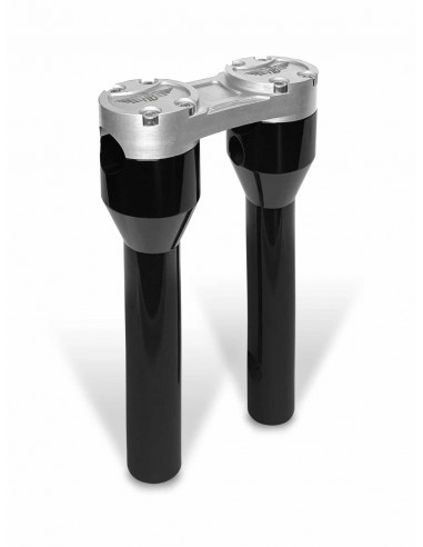 Riser Dritto 8" Nero/Argento