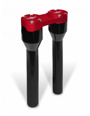 Riser Dritto 10" Nero/Rosso 1