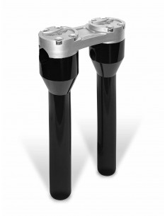 Riser Dritto 10" Nero/Argento