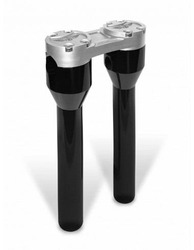 Riser Dritto 10" Nero/Argento