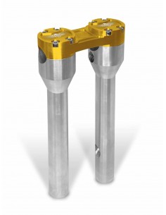 Riser Dritto 10" Argento/Oro