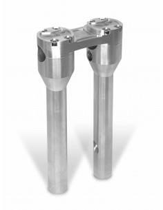 Riser Dritto 10" Argento/Argento