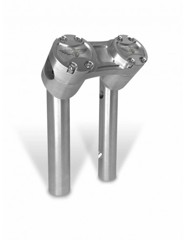 Riser Pullback 6" Argento/Argento