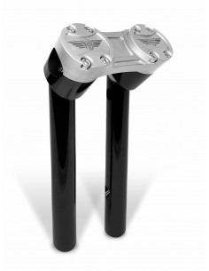 Riser Pullback 10" Nero/Argento