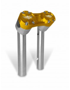 Riser Pullback 8" Argento/Oro