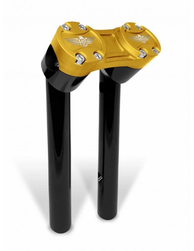 Riser Pullback 10" Nero/Oro