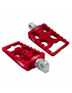 Pedane Mx V1 Softail Xl Rosso