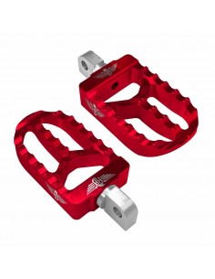 Pedane Mx V2 Softail Xl Rosso