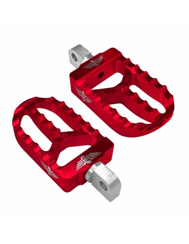 Pedane Mx V2 Softail Xl Rosso