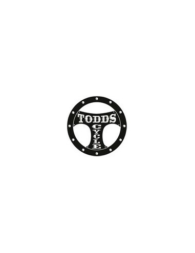 TODD'S CYCLE HANDLEBAR 12"THICK BLACK