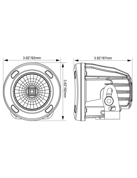 CANNON LUMINOSI CIRO TAC-10 CON LUCE DIURNA HALO