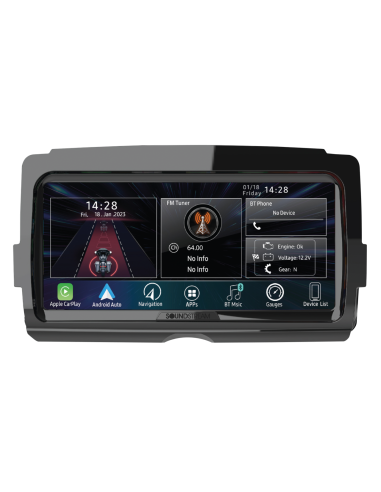 RADIO SOUNDSTREAM V2 PER HARLEY-DAVIDSON CON APPLE CAR PLAY E ANDROID AUTO