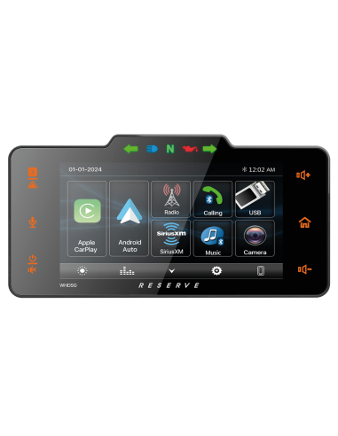 RADIO SOUNDSTREAM V2 CON APPLE CARPLAY E ANDROID AUTO PER TOURING CON BATWING 1998-2013