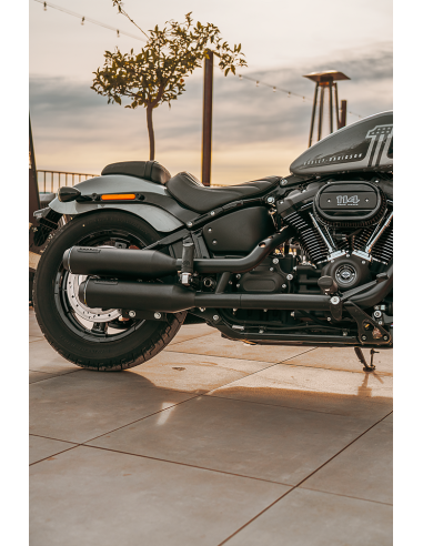 TERMINALI BLACK DUCK PER SOFTAIL MILWAUKEE EIGHT