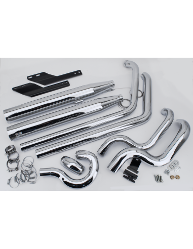 SCARICHI REGOLABILI MCJ TRUE DUAL PER SOFTAIL TWIN CAM