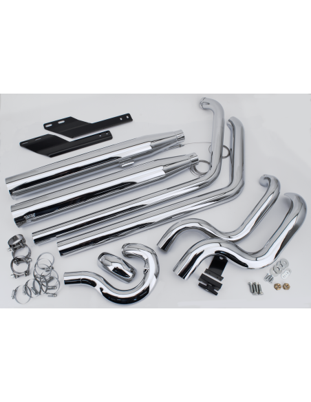 SCARICHI REGOLABILI MCJ TRUE DUAL PER SOFTAIL TWIN CAM