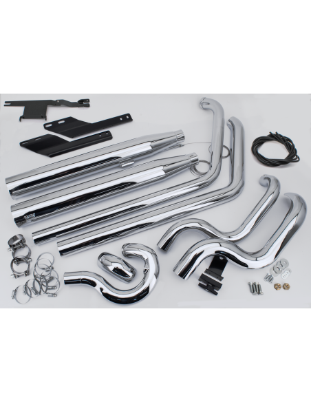 SCARICHI REGOLABILI MCJ TRUE DUAL PER SOFTAIL TWIN CAM