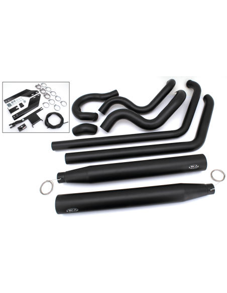 SCARICHI REGOLABILI MCJ TRUE DUAL PER SOFTAIL TWIN CAM