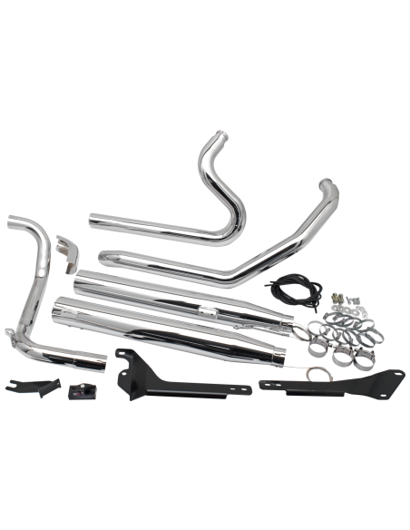 SCARICHI REGOLABILI MCJ TRUE DUAL PER SOFTAIL MILWAUKEE EIGHT