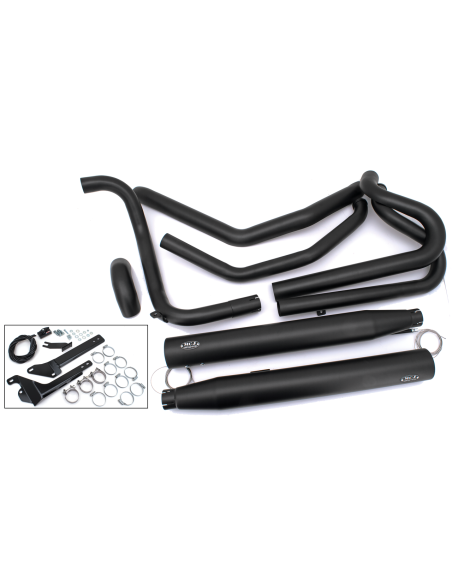 SCARICHI REGOLABILI MCJ TRUE DUAL PER SOFTAIL MILWAUKEE EIGHT