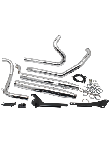 SCARICHI REGOLABILI MCJ TRUE DUAL PER SOFTAIL MILWAUKEE EIGHT