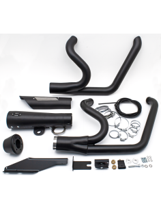 SISTEMA DI SCARICO REGOLABILE 2-IN-1 MCJ PER DYNA TWIN CAM 2